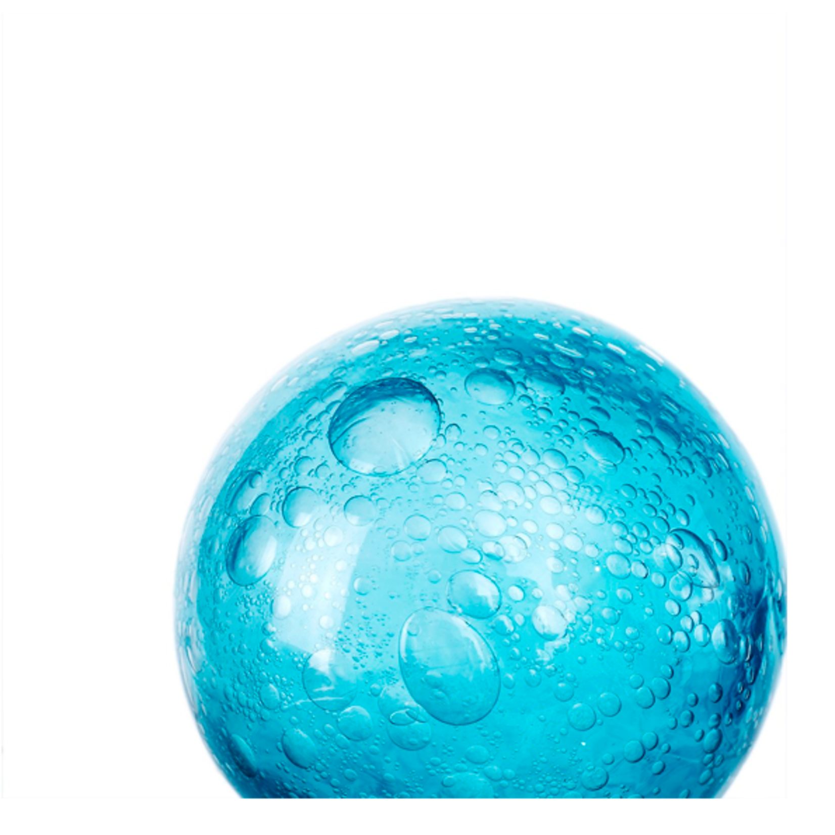 40% off was $8 now $4.79. 3”D BLUE DECORATIVE GLASS BALL SPHERE