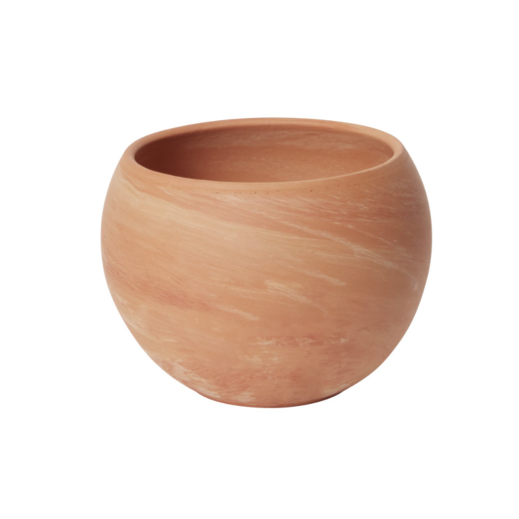 2.5”H X 3.25” TERRACOTTA CERAMIC ASTRID POT