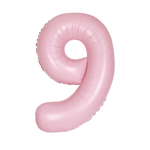 34" MATTE PINK BALLOON #9