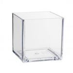 6" X 6" X 6" ACRYLIC CUBE VASE