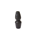 40% off $20 now$11.99. 10.5”H X 4.25” BLACK CERAMIC EBANO VASE