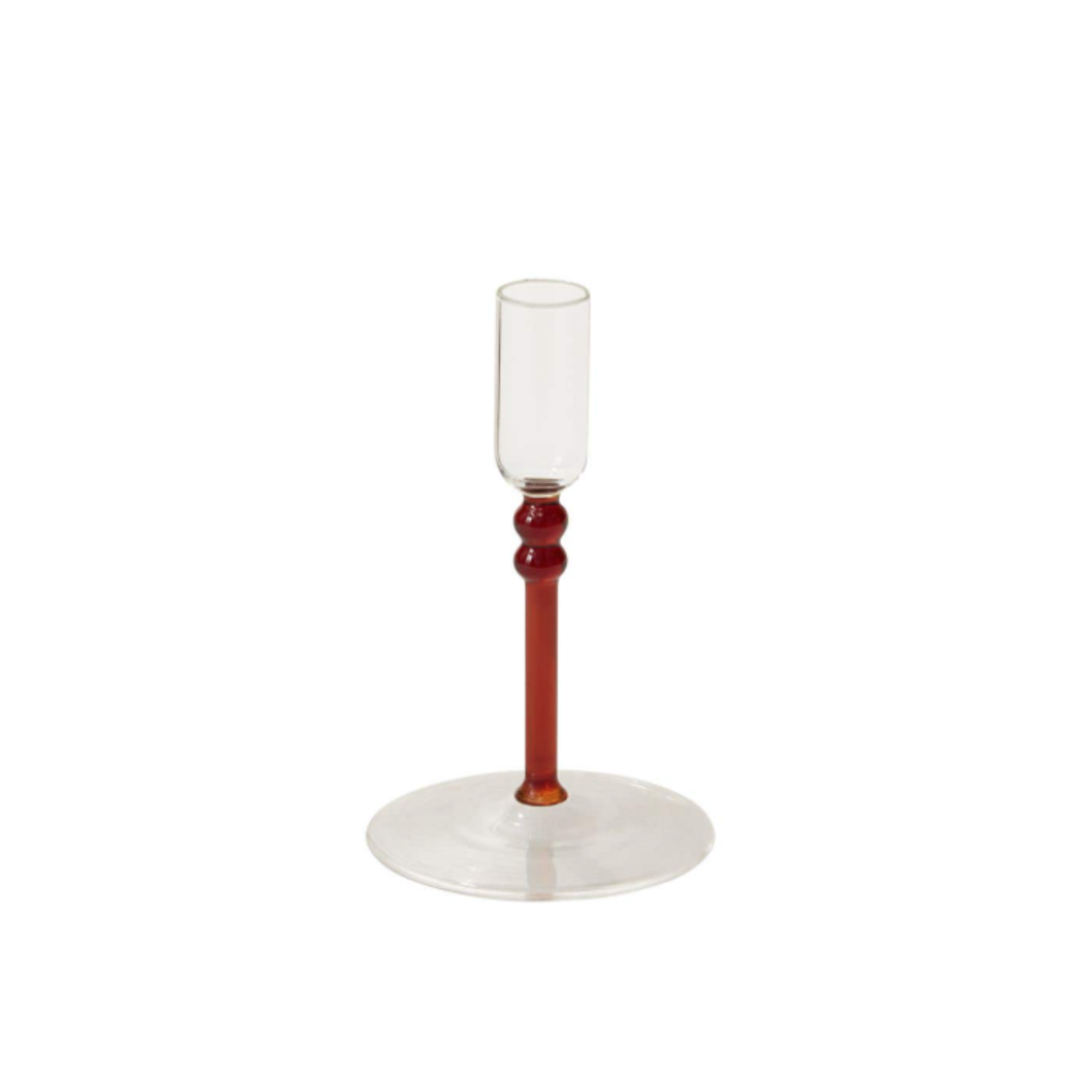 40% off was $12 now $7.19. 6”H X 3.5” AMBER LUCASTA GLASS CANDLE HOLDER