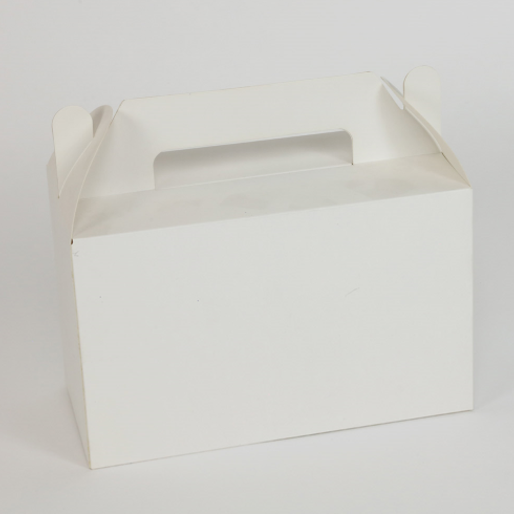 8X4X5’’ GABLE BOX, 12 PCS, WHITE