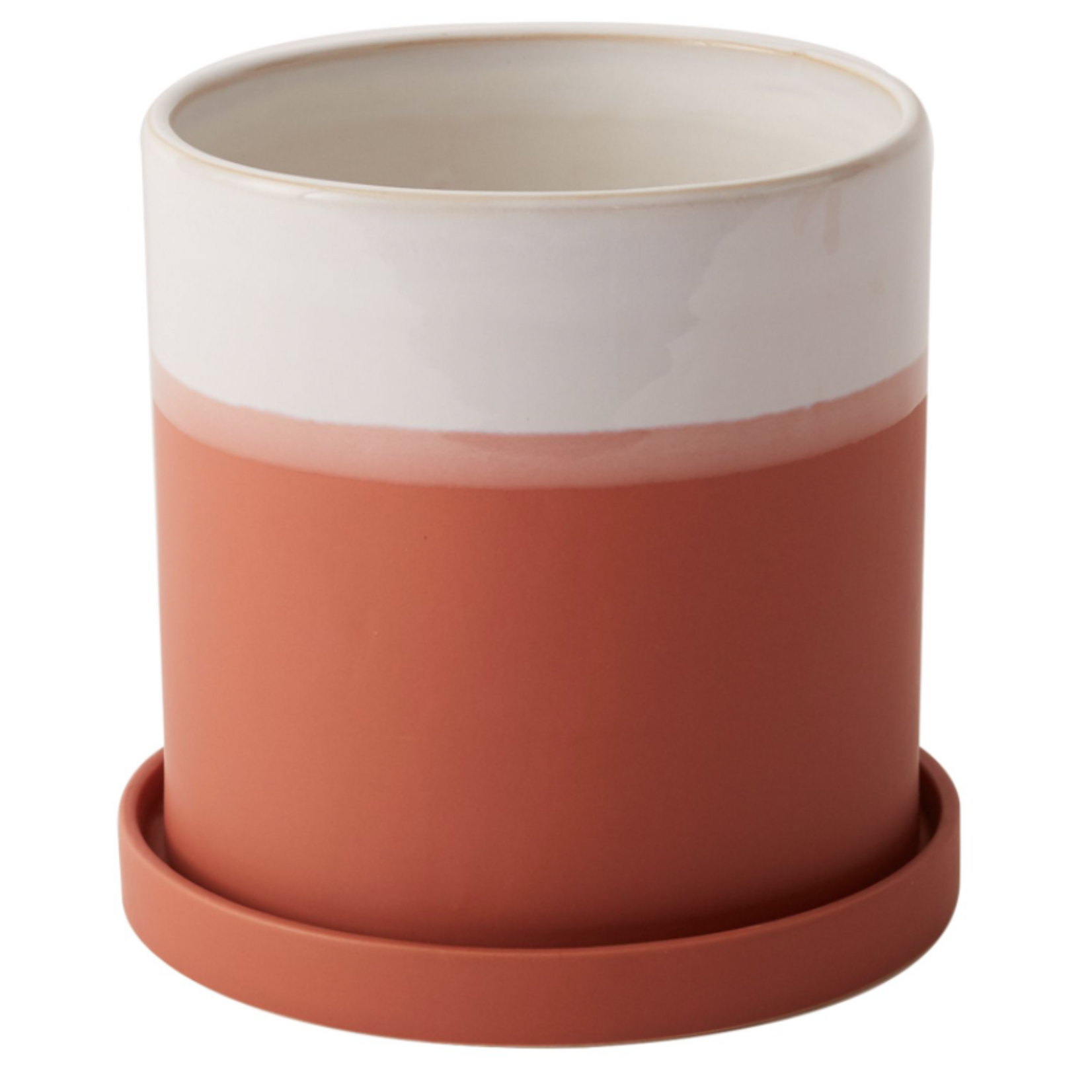 50% OFF WAS $16.49 NOW $8.25, 6”H X 6.25” TERRACOTTA HADLEY POT (AD)