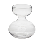 50% off was $20 now $10.00, 8”H X 6.75” ASHBY HOUR GLASS BUDVASE