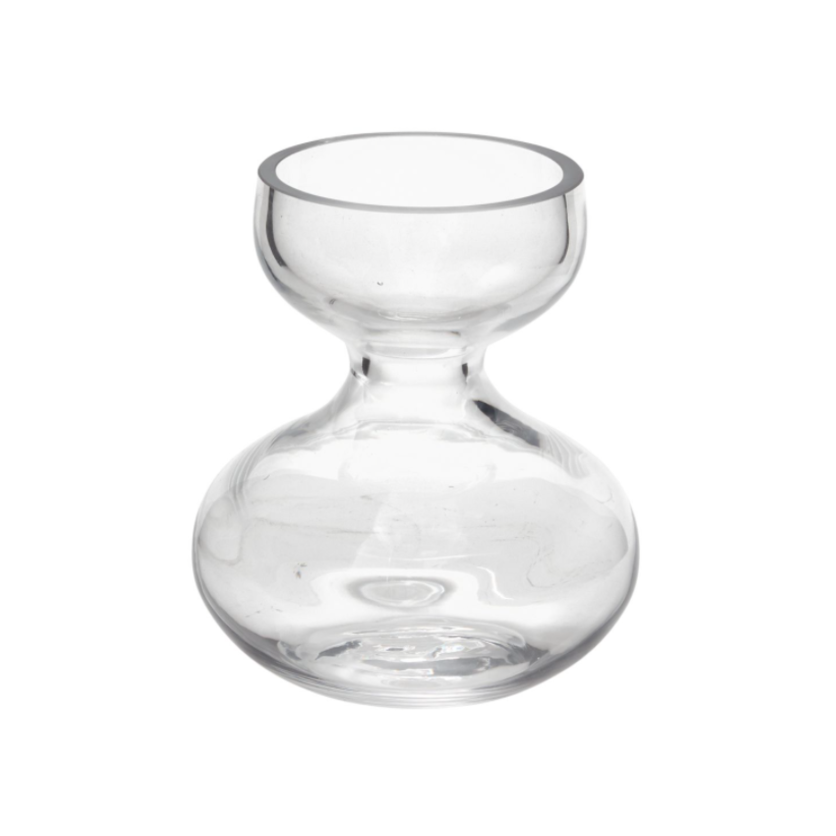 50% off was $14 now $7.00, 6”H X 5” ASHBY HOUR GLASS BUDVASE