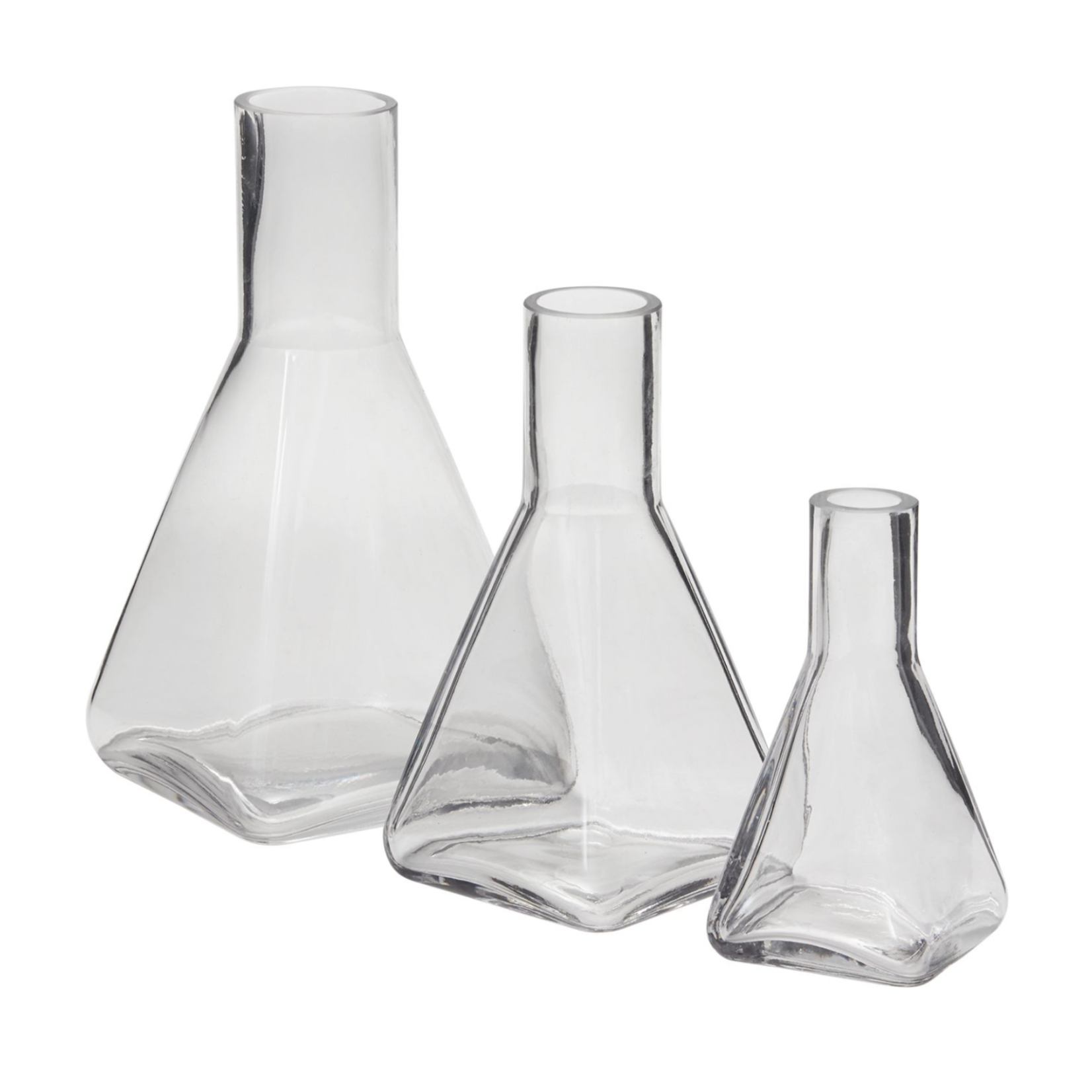 50% off was $19  now $9.50, 10”H X 5.5” GLASS CHICORY BUDVASE