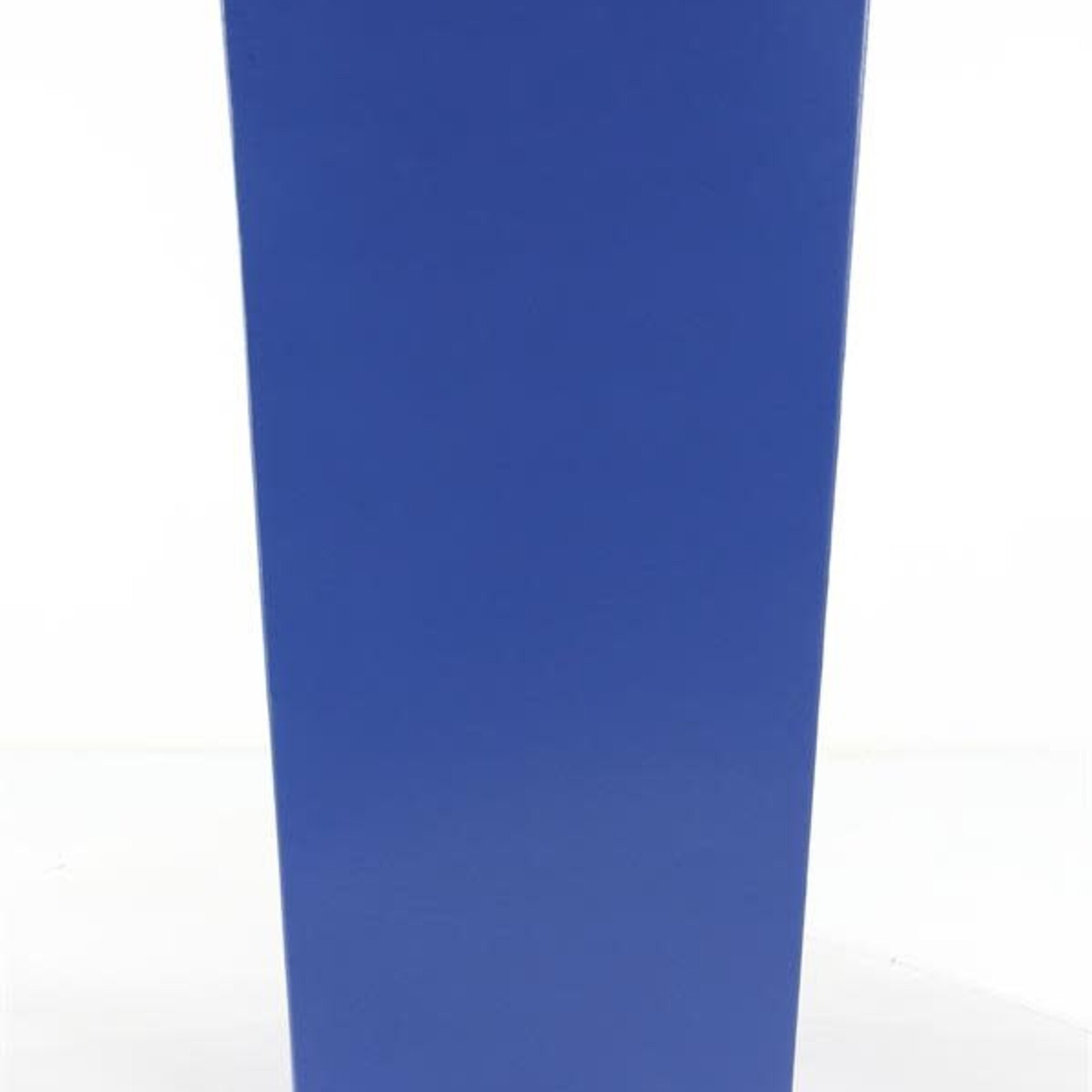 60% off was $230 now $92.00, 42”H X 21” BLUE TAPER METAL PLANTERS