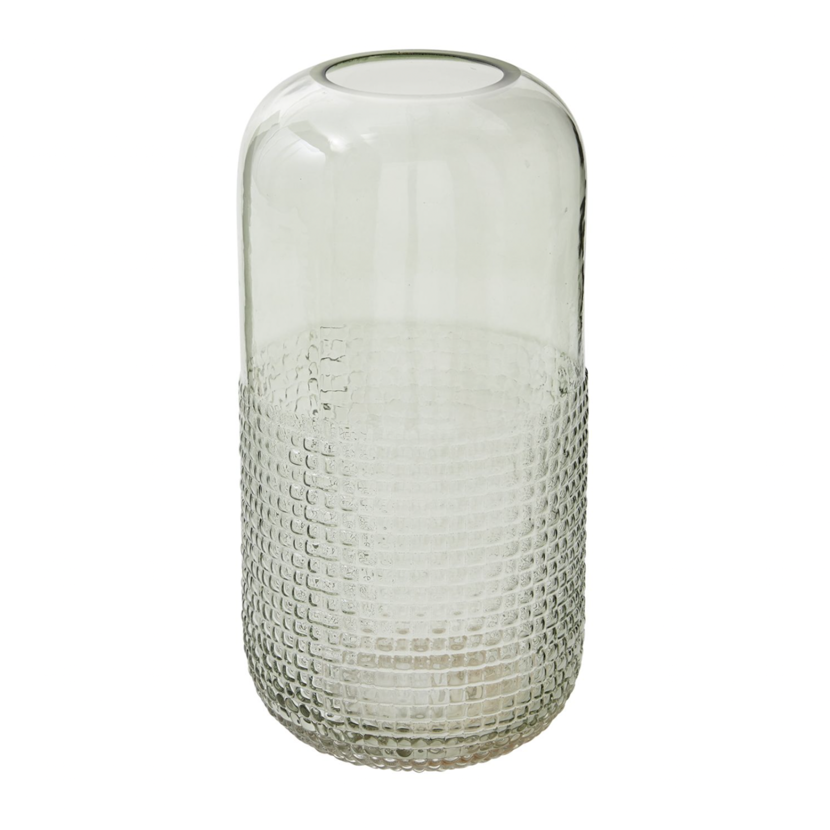 50% off was $21 now $10.50, 12”H X 6.25” CLEREL GLASS VASE (AD)