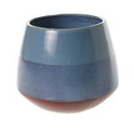 50% OFF WAS $7.89 NOW $3.95, 5.5”H X 6” BLUE PACIFICO POT (AD)