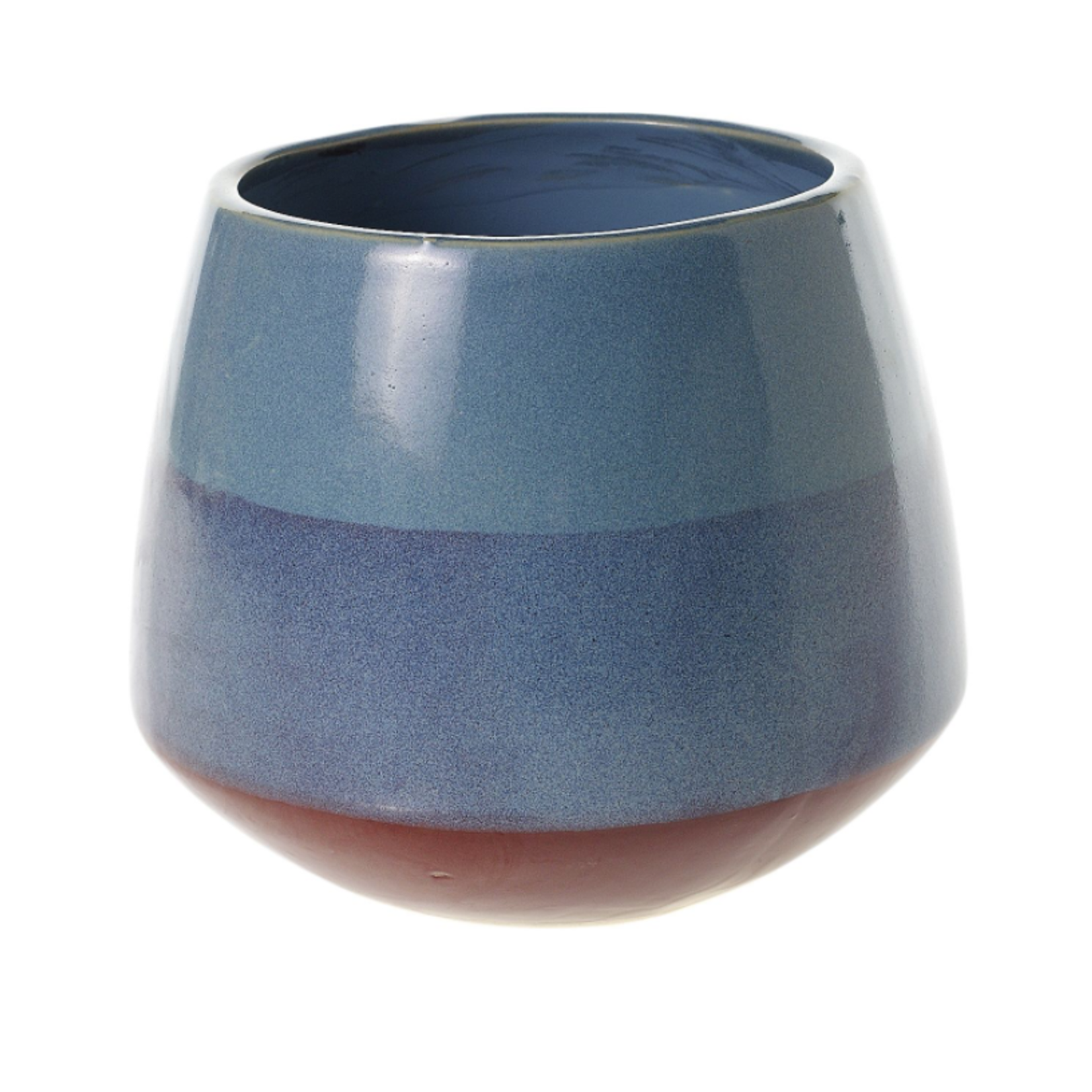 50% OFF WAS $7.89 NOW $3.95, 5.5”H X 6” BLUE PACIFICO POT (AD)
