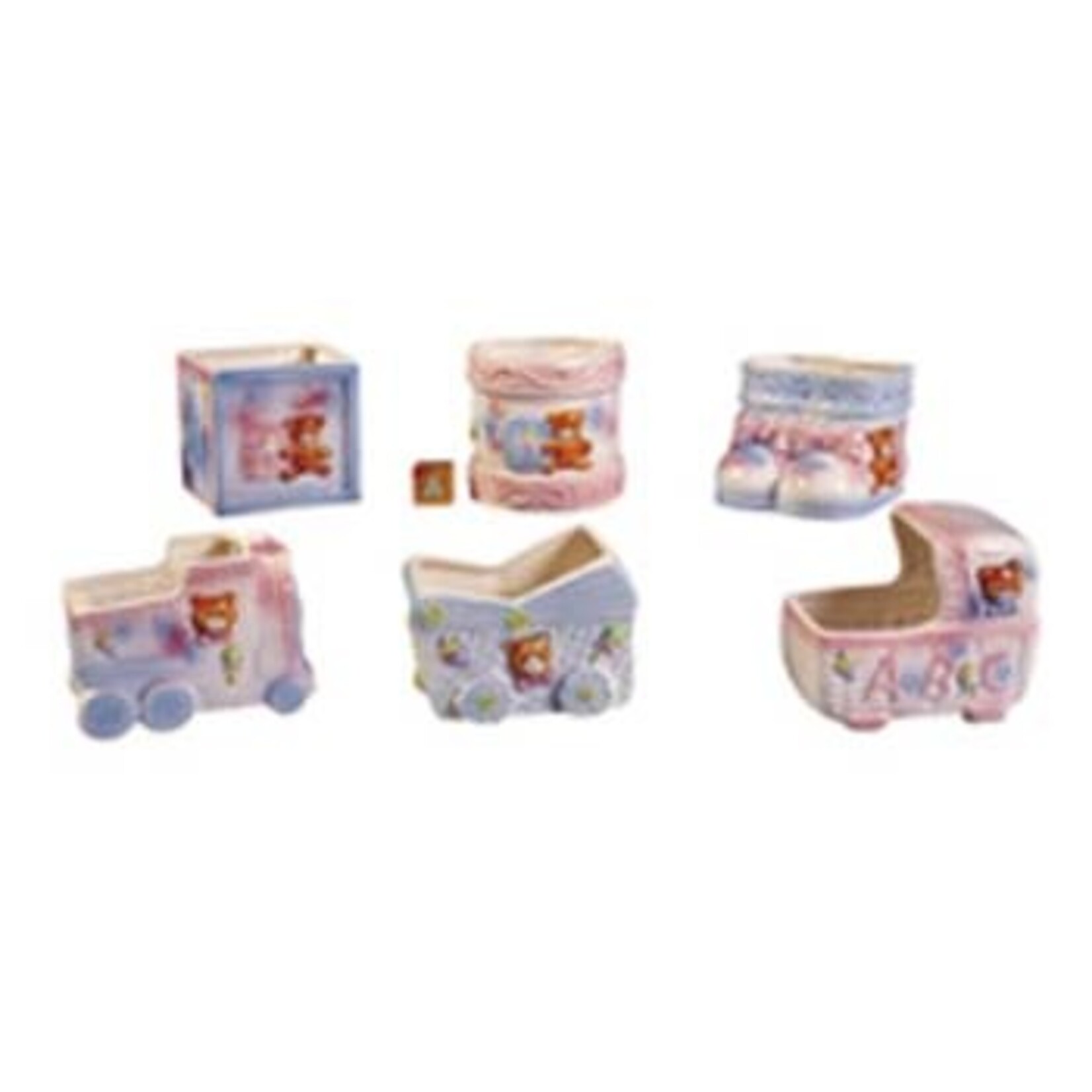 4”h x 4”-5” CERAMIC BABY POTS reg $4.99