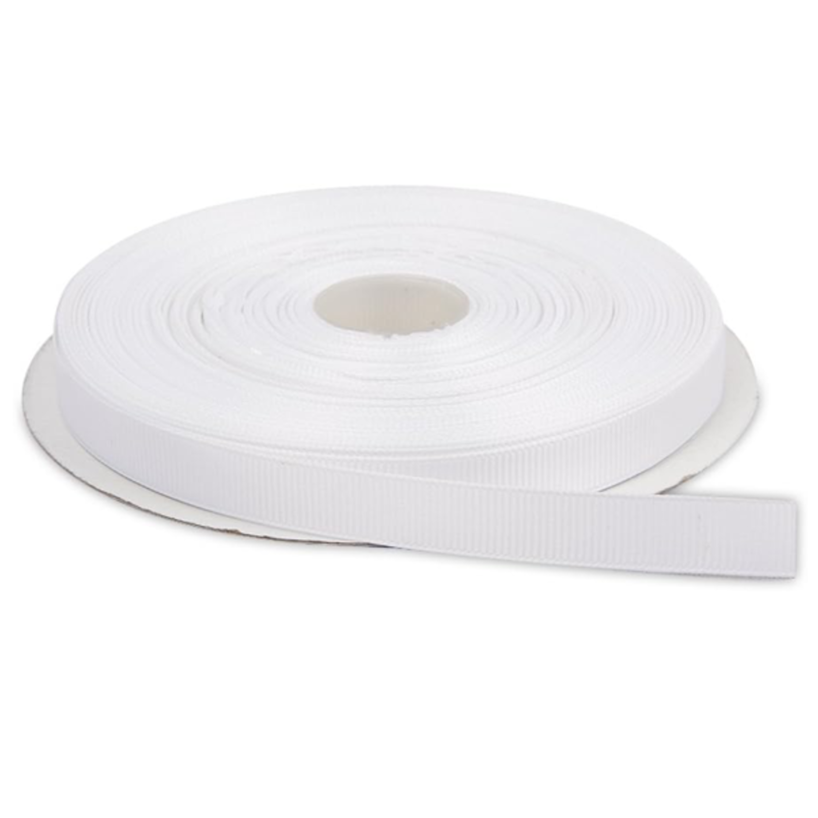 1/2" WHITE GROSGRAIN RIBBON, 50 YDS, REG $6.99