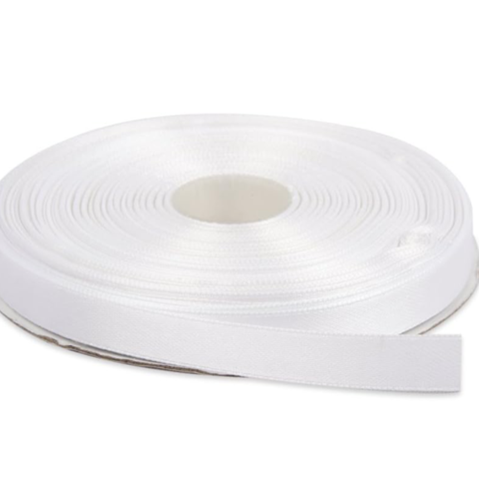 1/2" WHITE DOUBLE FACE RIBBON, 50 YDS, REG $6.99