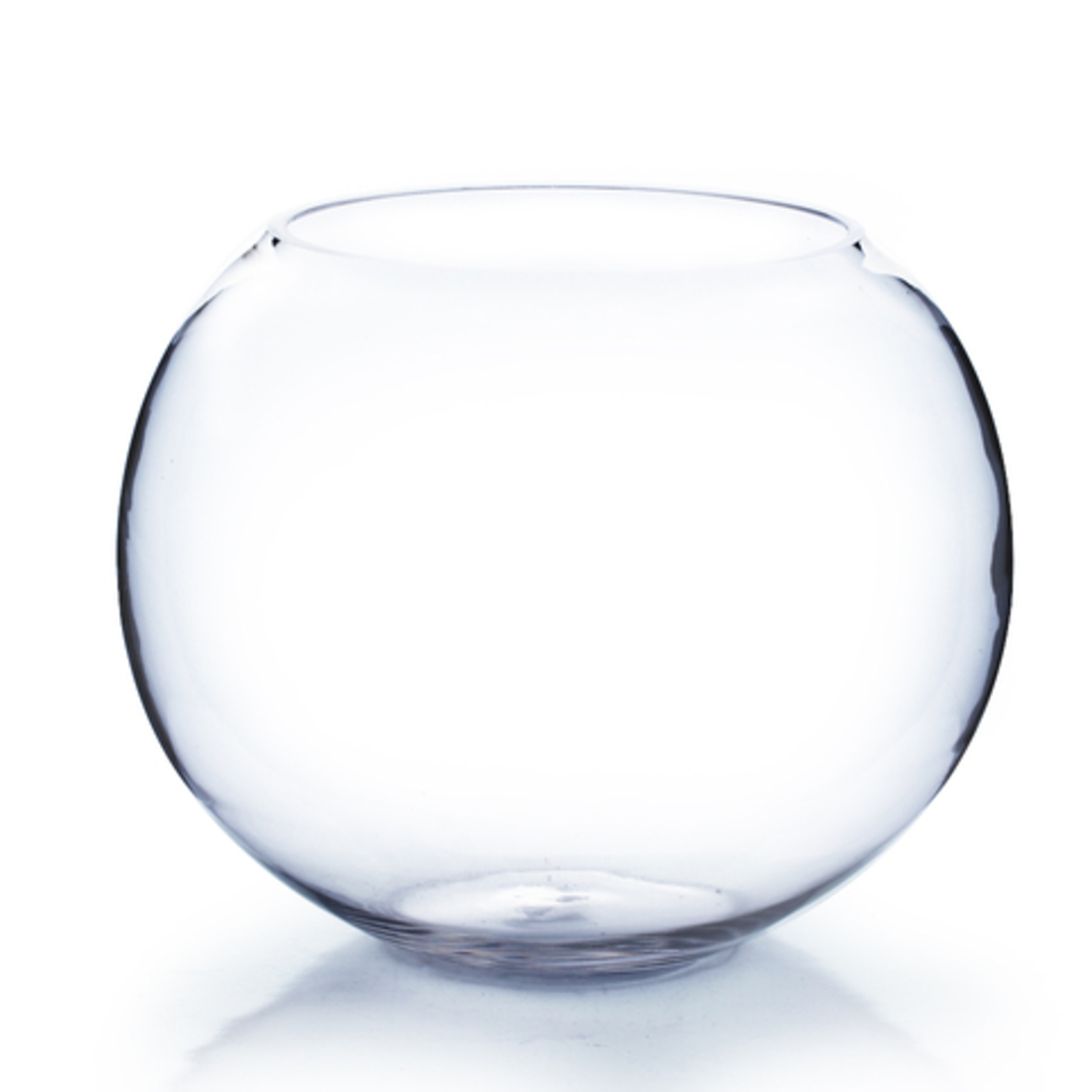 15"H X 18"D CLEAR GLASS FISHBOWL