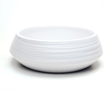 40% off was $50 now $30. 5”H X 14.5” LOW WHITE CERAMIC TAPERED BOWL