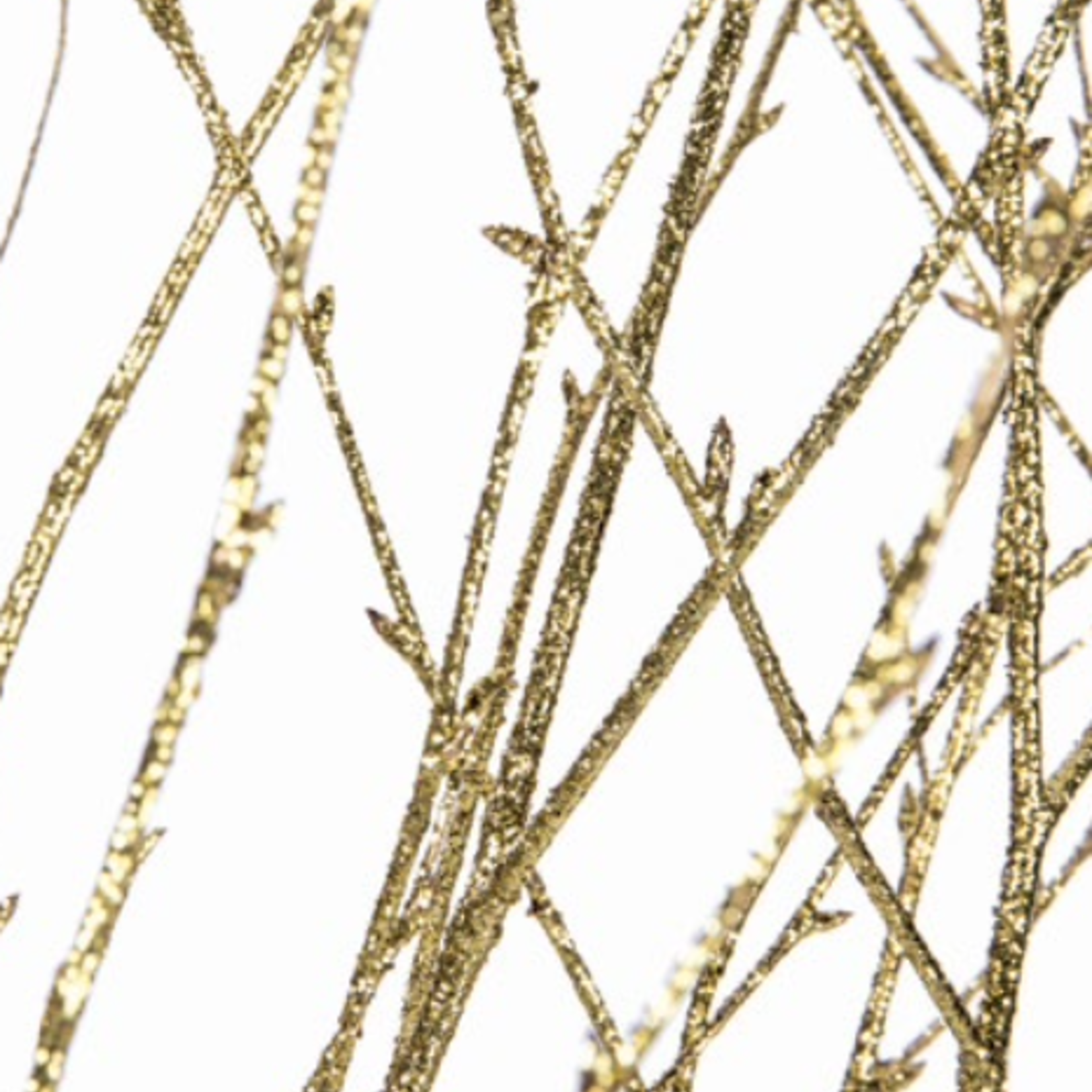 3.5' - 4' BIRCH BRANCH SPARKLE GOLD, 4-5 STEMS