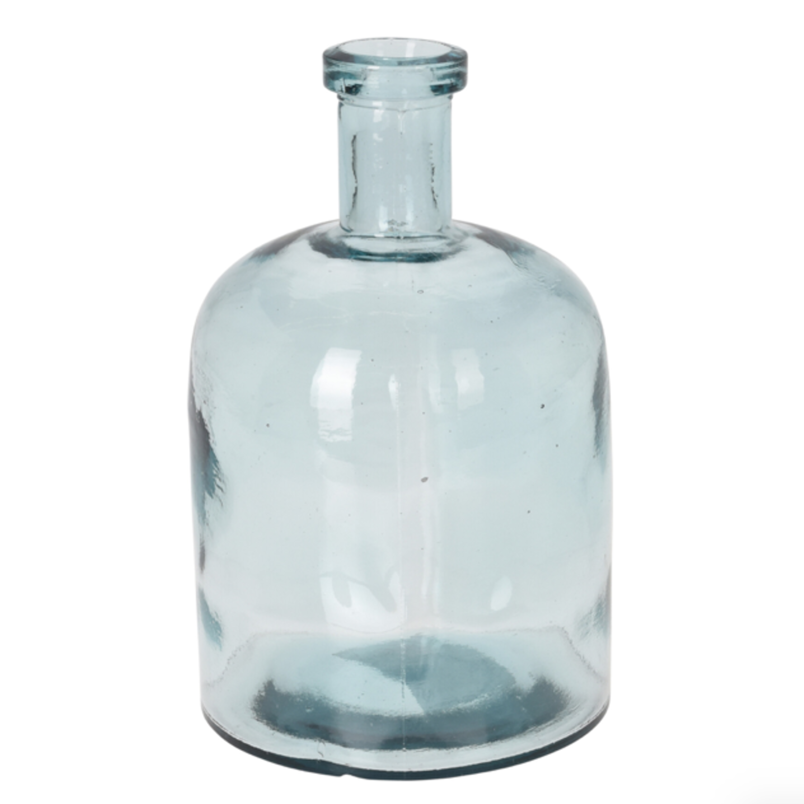 9.5”h x 6” GLASS RECYCLED BUDVASE, REG $19.99