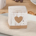 PAPER BOX 2" BIRCH WITH HEART, 24 PCS