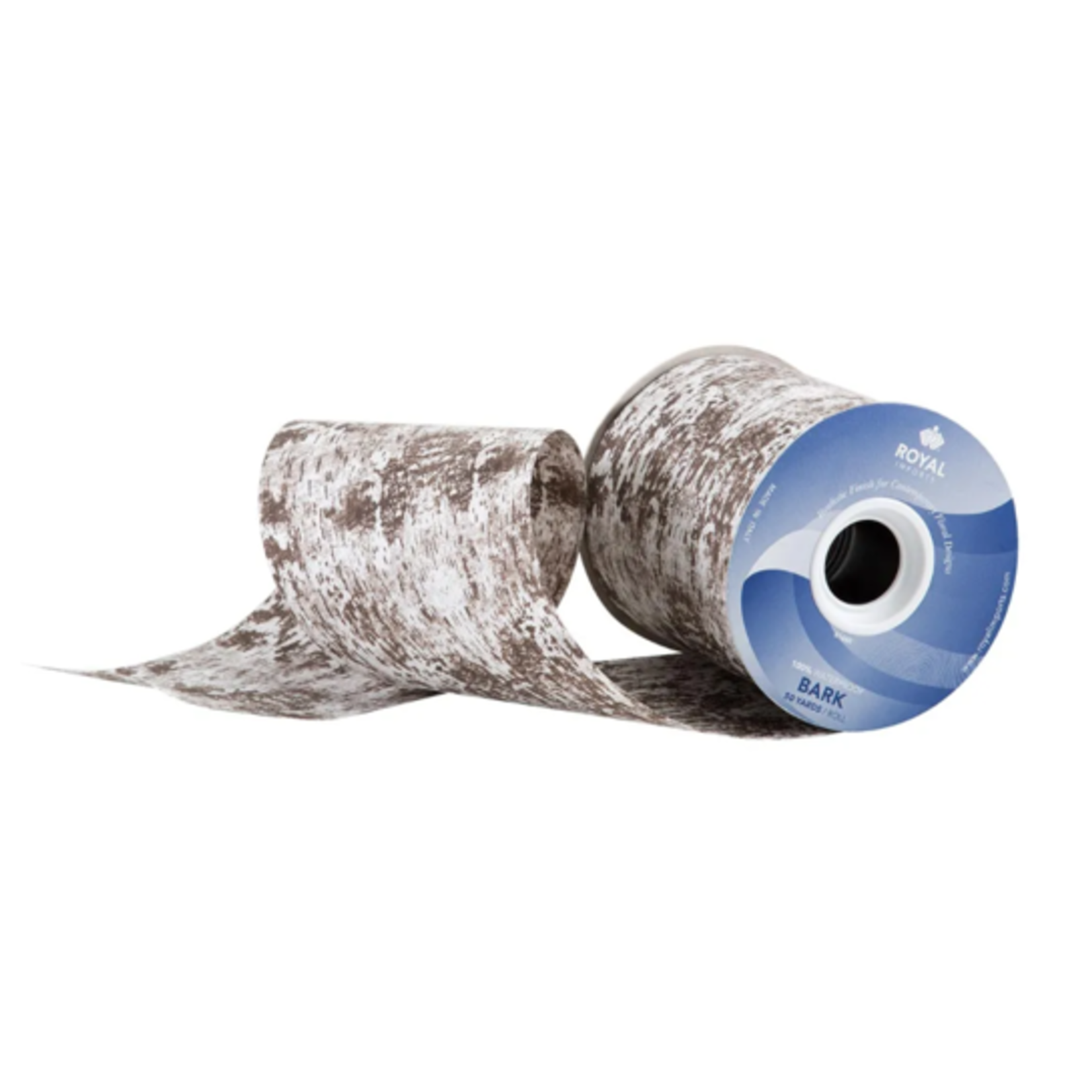 4” X 50 YARDS BARK ASPIDISTRA RIBBON reg $23.99