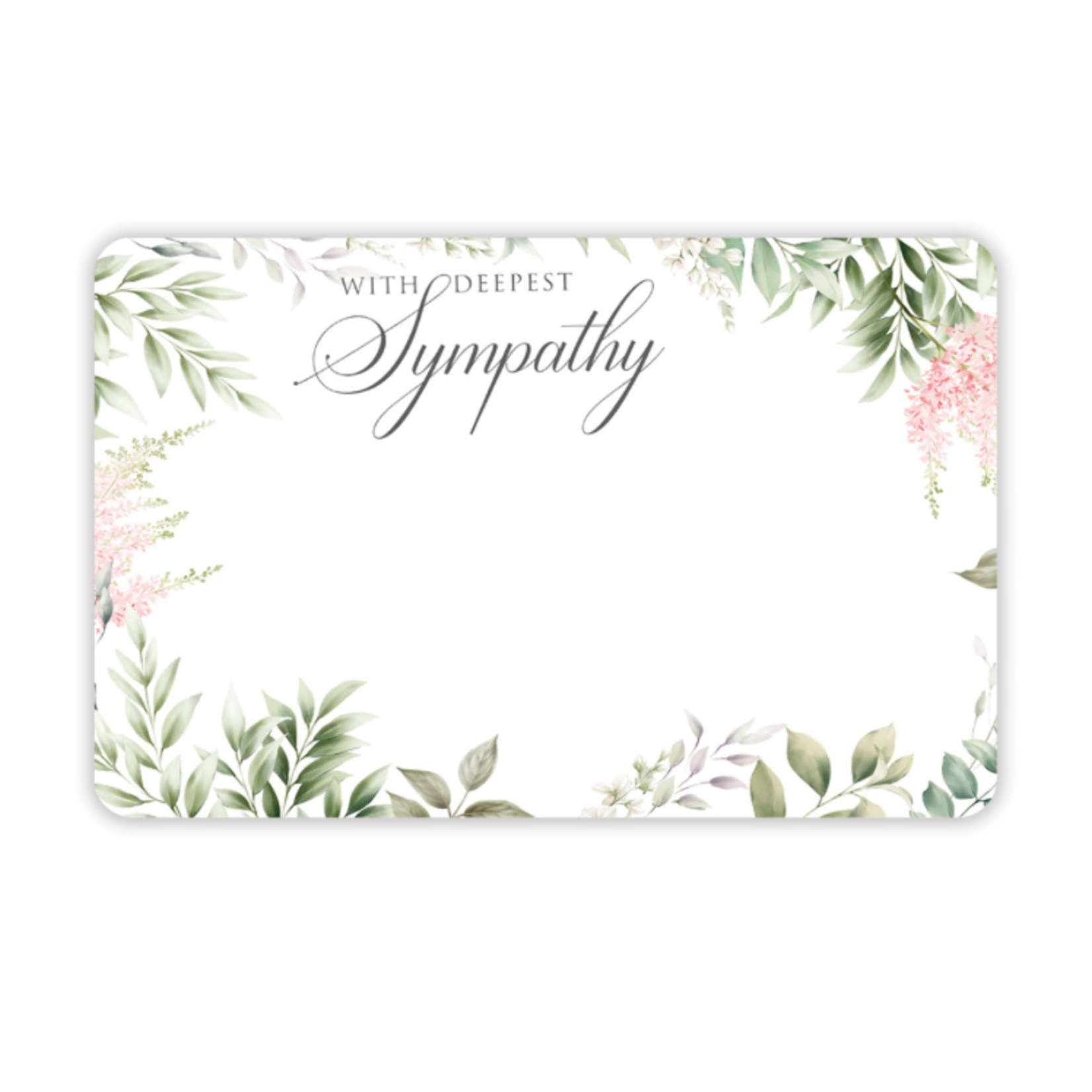 "WITH DEEPEST SYMPATHY" CAPRI CARDS