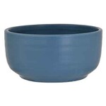 WAS $10,  3.25”H X 6.5” FRENCH BLUE CERAMIC LOW BOWL