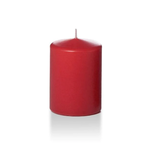 3”X3” RED PILLAR CANDLE