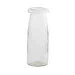 5.5”H X 2.25” CLEAR GLASS STEVIE BUDVASE 50% off was $8.90 now $4.45