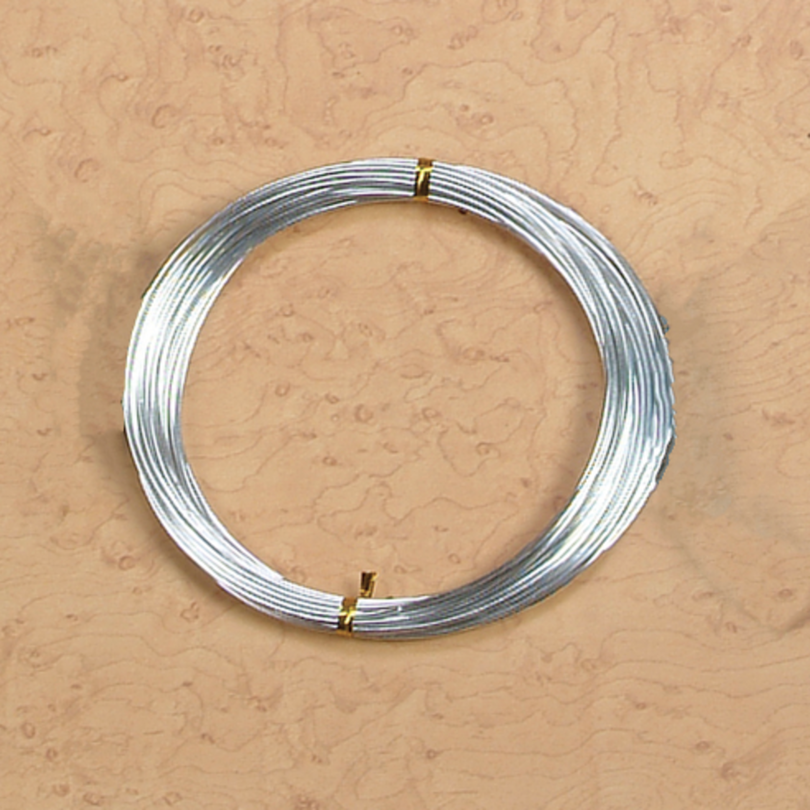 15 GAUGE , 10 YDS, ALUMINUM SILVER WIRE