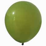 12” OLIVE RETRO LATEX BALLOON, 72 PCS PER PACK