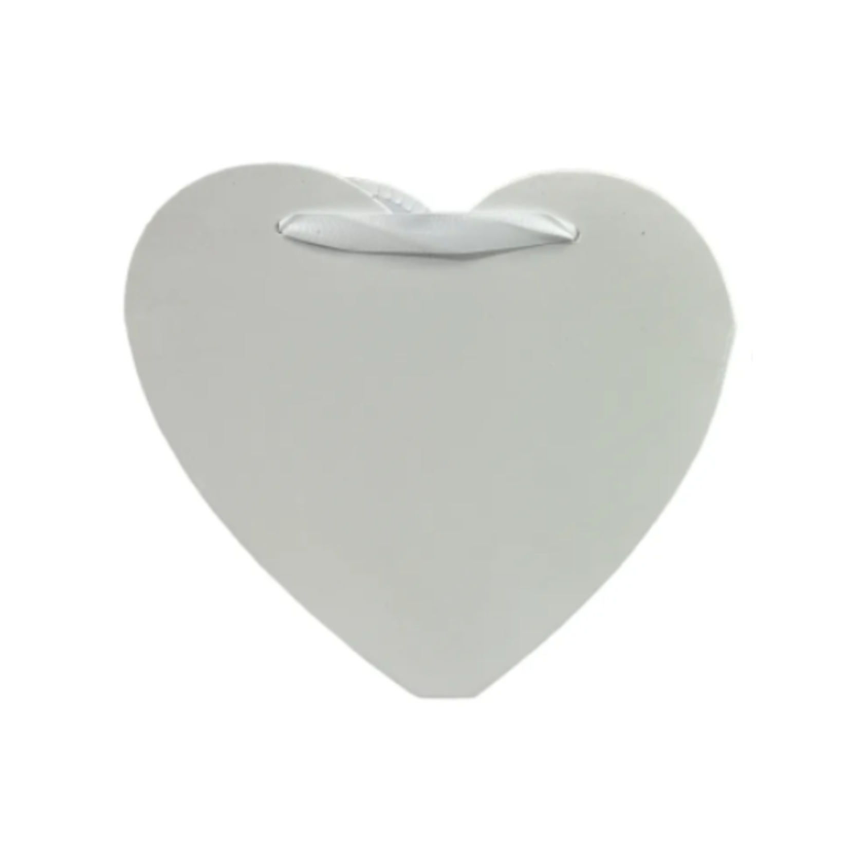 10.5" X 9.5" X 4" WHITE HEART BOX 2 PC