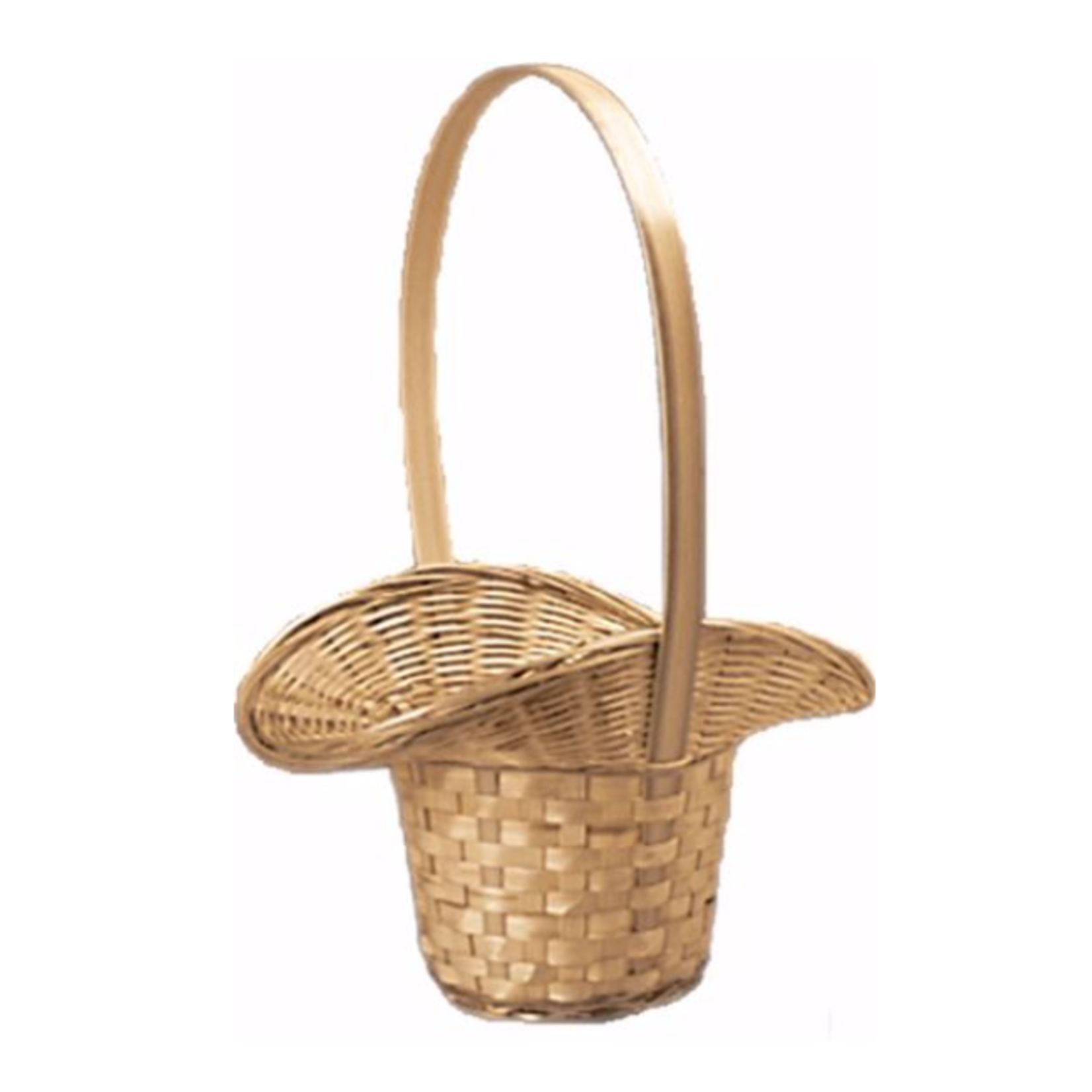 NATURAL PRINCESS BASKET 4.75" Opening 3.25" High 9" x6" Flare Hard liner included