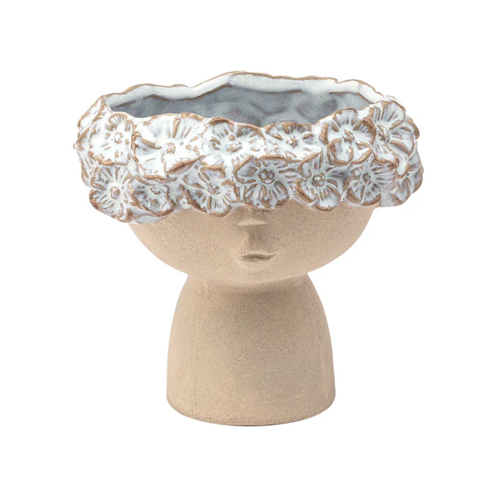 40% off was $10 now $6. 4" L x 3.5" W x 3" H FLOWER HEAD CONTAINER