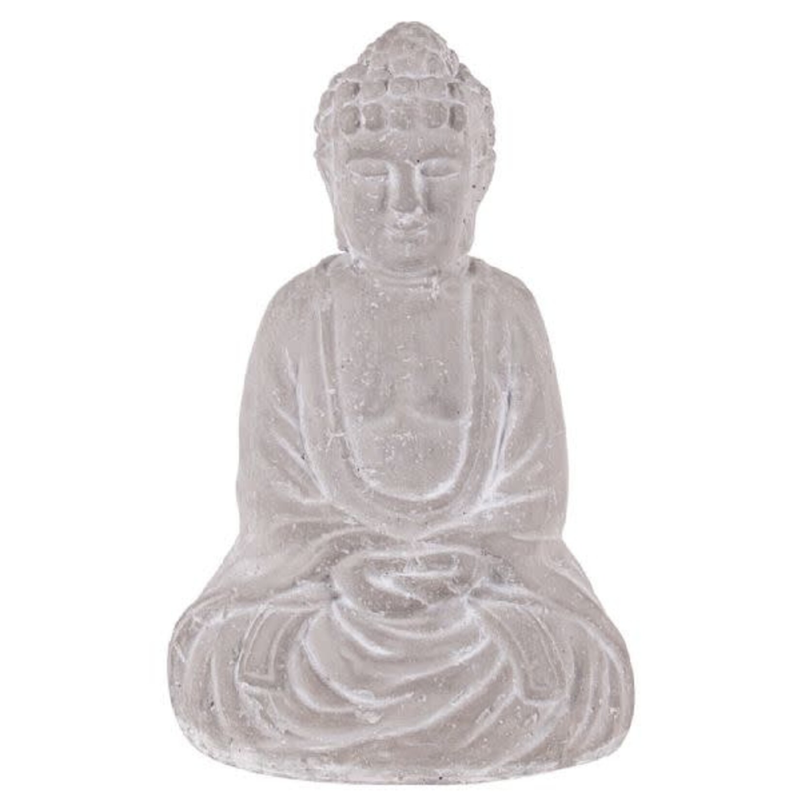 12" CEMENT SITTING BUDDAH
