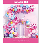 DOTS AND SWIRLS BALLOON KIT MIX