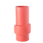 50% off was $17.50 now $8.75. 8.5”H X 4.25” CORAL CERAMIC TORCH VASE POT