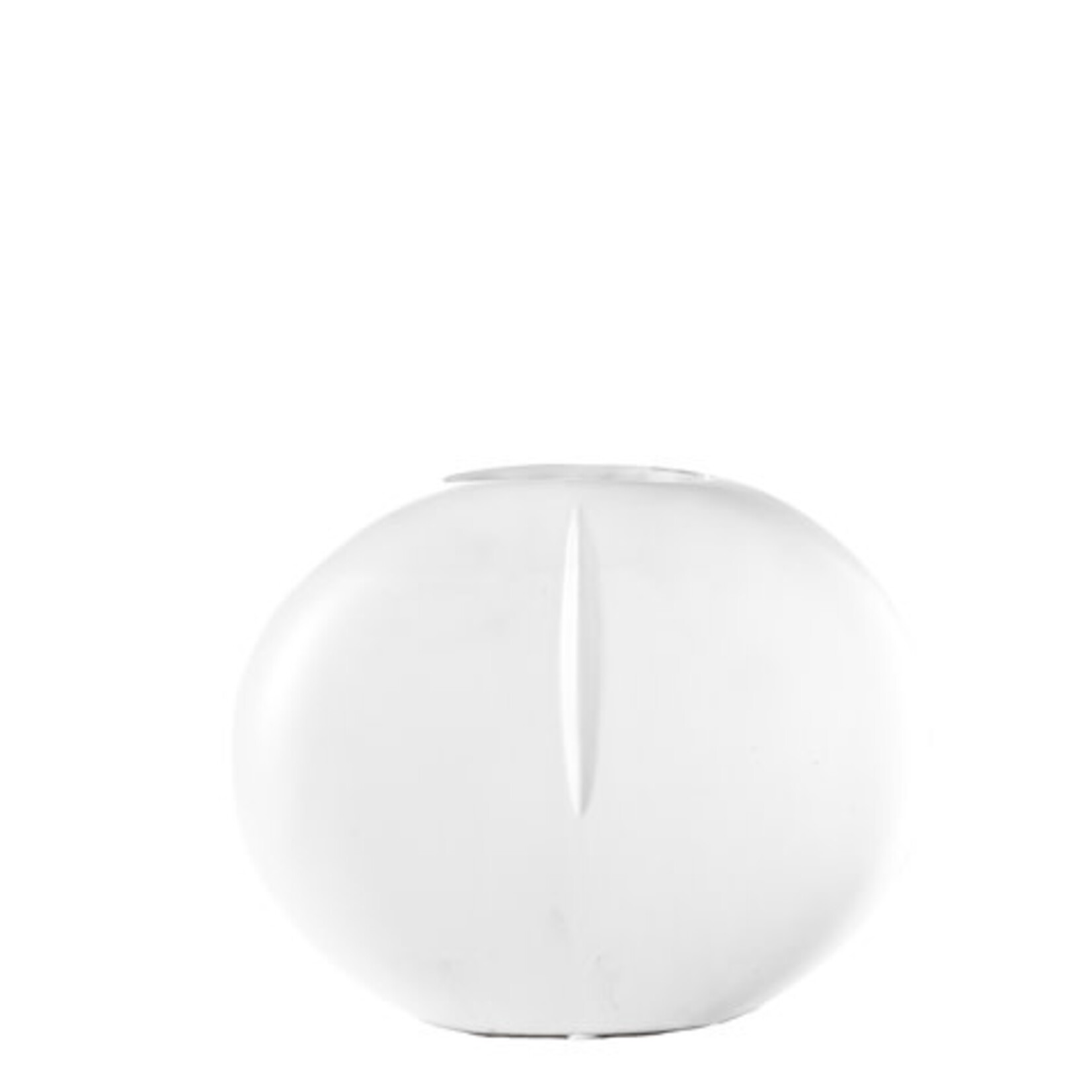 50% off was $24 now $12. 7.5”H X 9.5” MATTE WHITE CERAMIC FACE POT