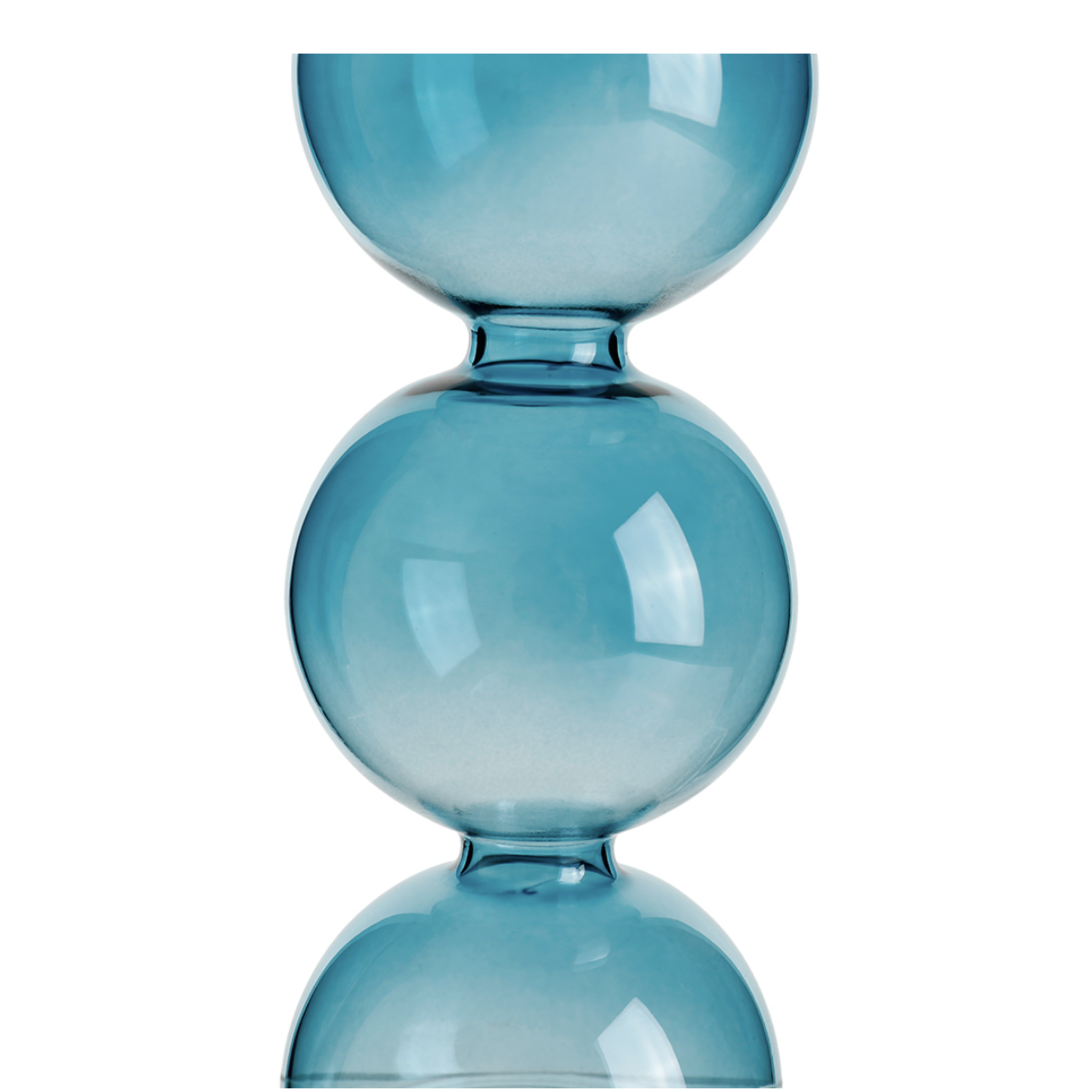 6”H X 2.5” GLASS TAPER CANDLE HOLDER, CAN ALSO BE USED AS A BUD VASE (PRICE PER EACH, BOX HAS ASSORTMENT)
