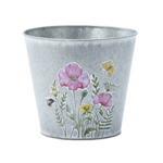 7"L X 7"HX 6.25" FLORAL POT COVER, REG $8.99