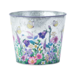 6.5" BUTTERFLY GARDEN POTCOVER, reg $7.99 nd