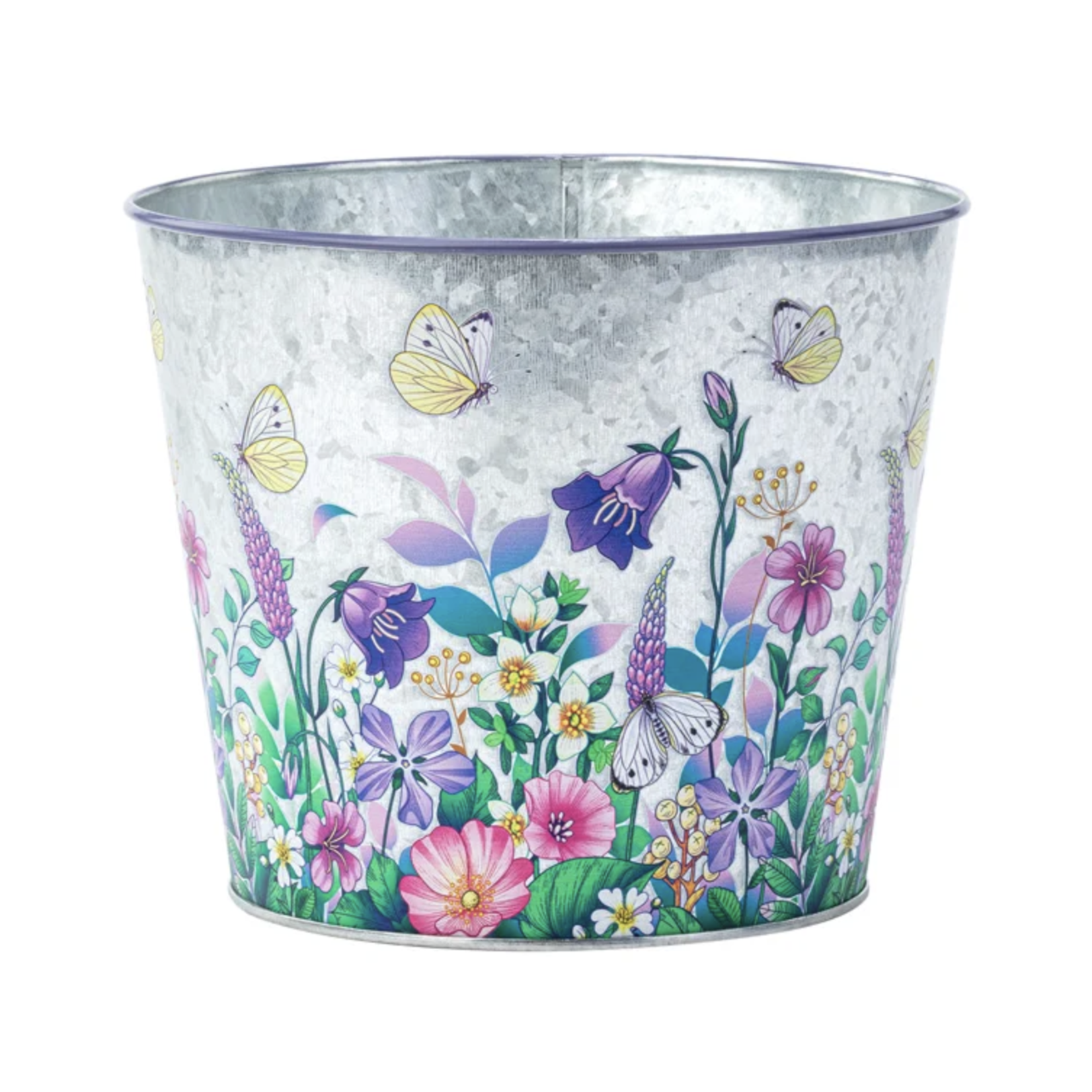 6.5" BUTTERFLY GARDEN POTCOVER, reg $7.99 nd