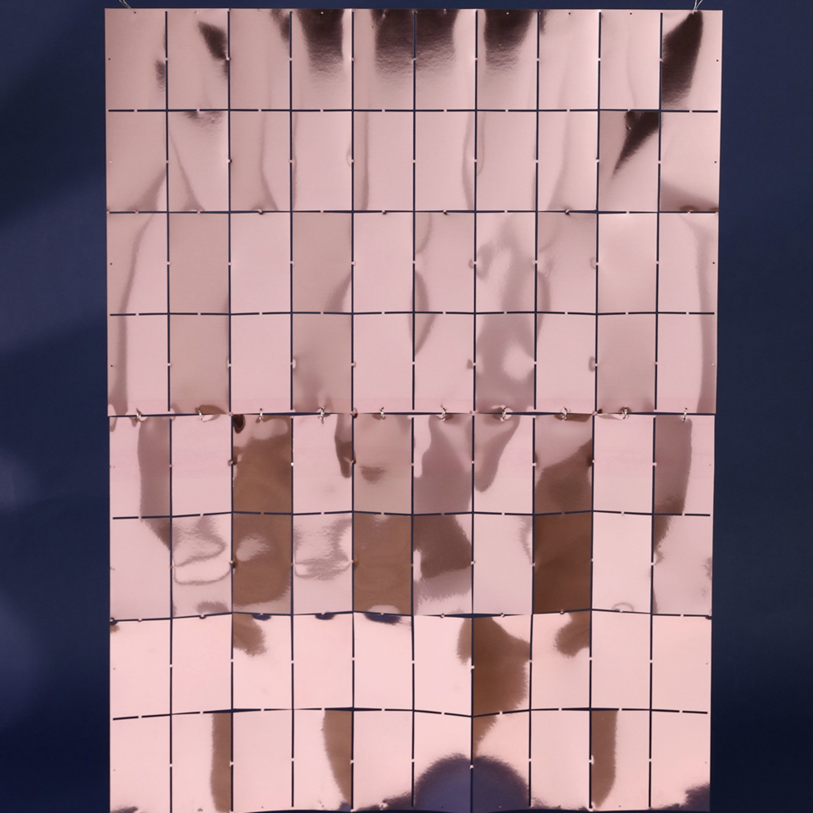 36" X 48" ROSE GOLD FOIL MIRROR BACKDROP, I PC, PK