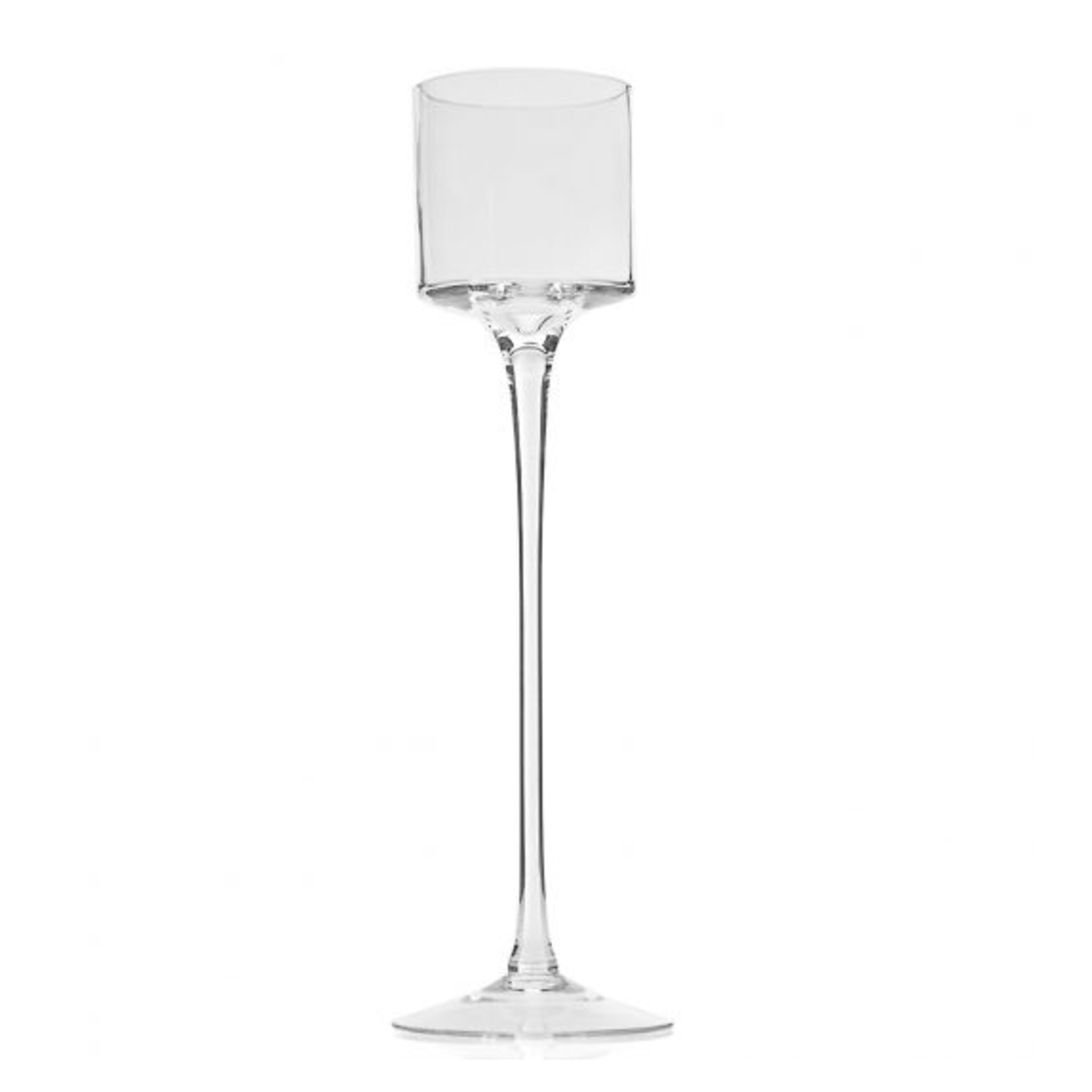 Clear Votive Holder H-16"" x D-4" (PRICING IS FOR EACH UNIT, SOLD IN PACKS OF 2)
