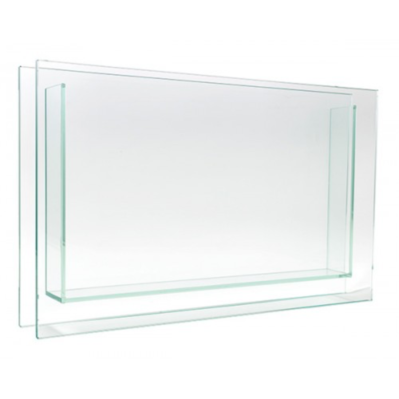 18” X 2” X 12” SQUARE PLATE GLASS