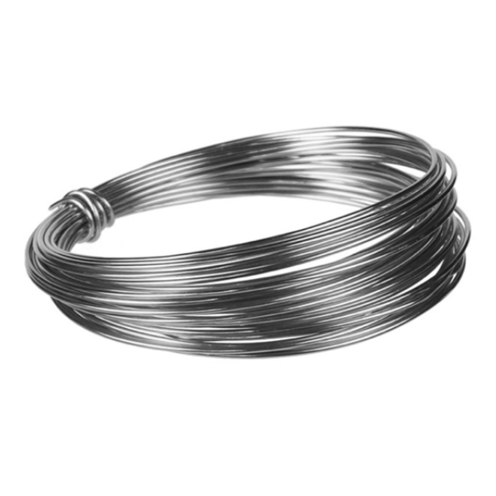 12GA (2MM) X 39' ALUMINUM WIRE SILVER