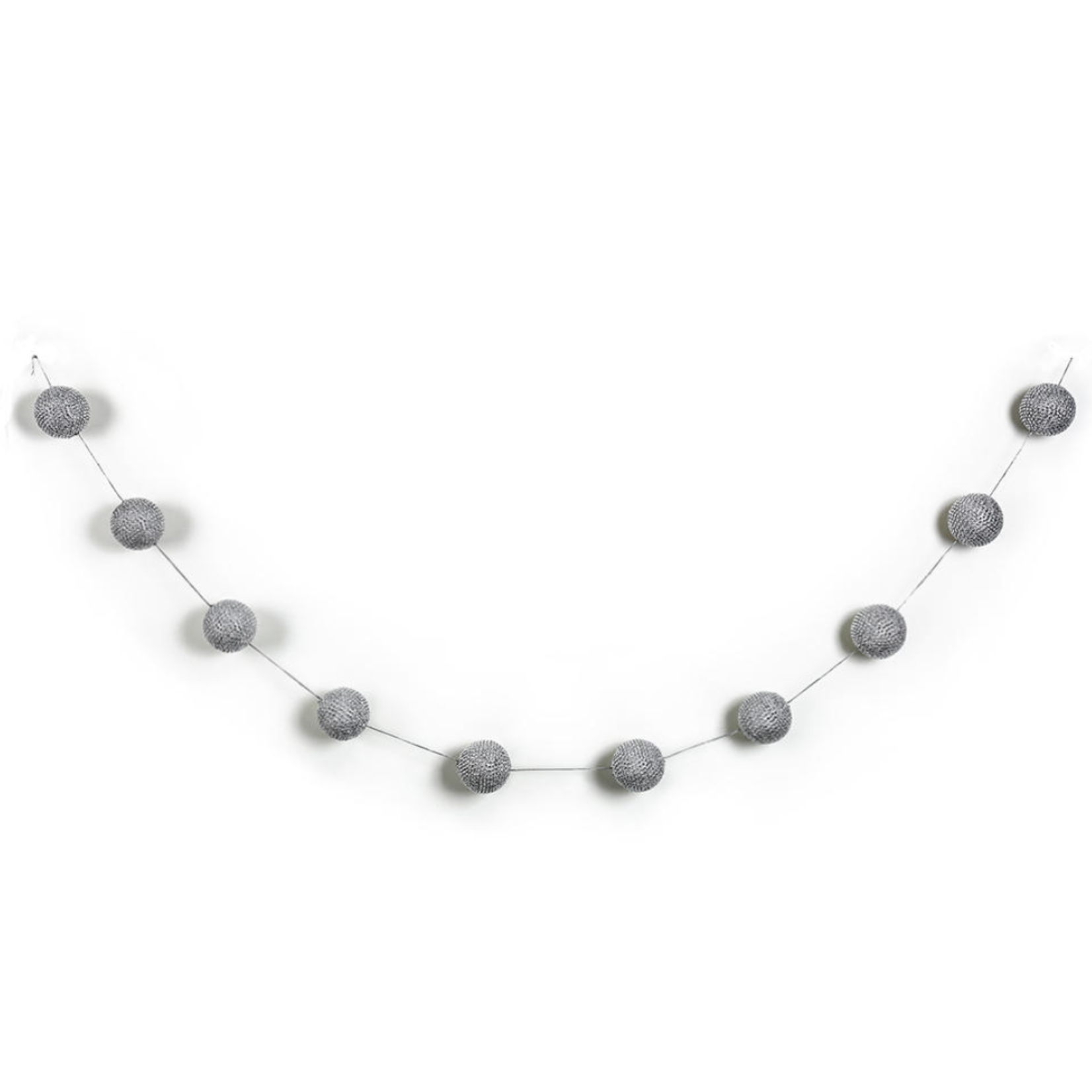 50% off was $29 now $14.50. 71”LONG SILVER RHINESTONE GARLAND