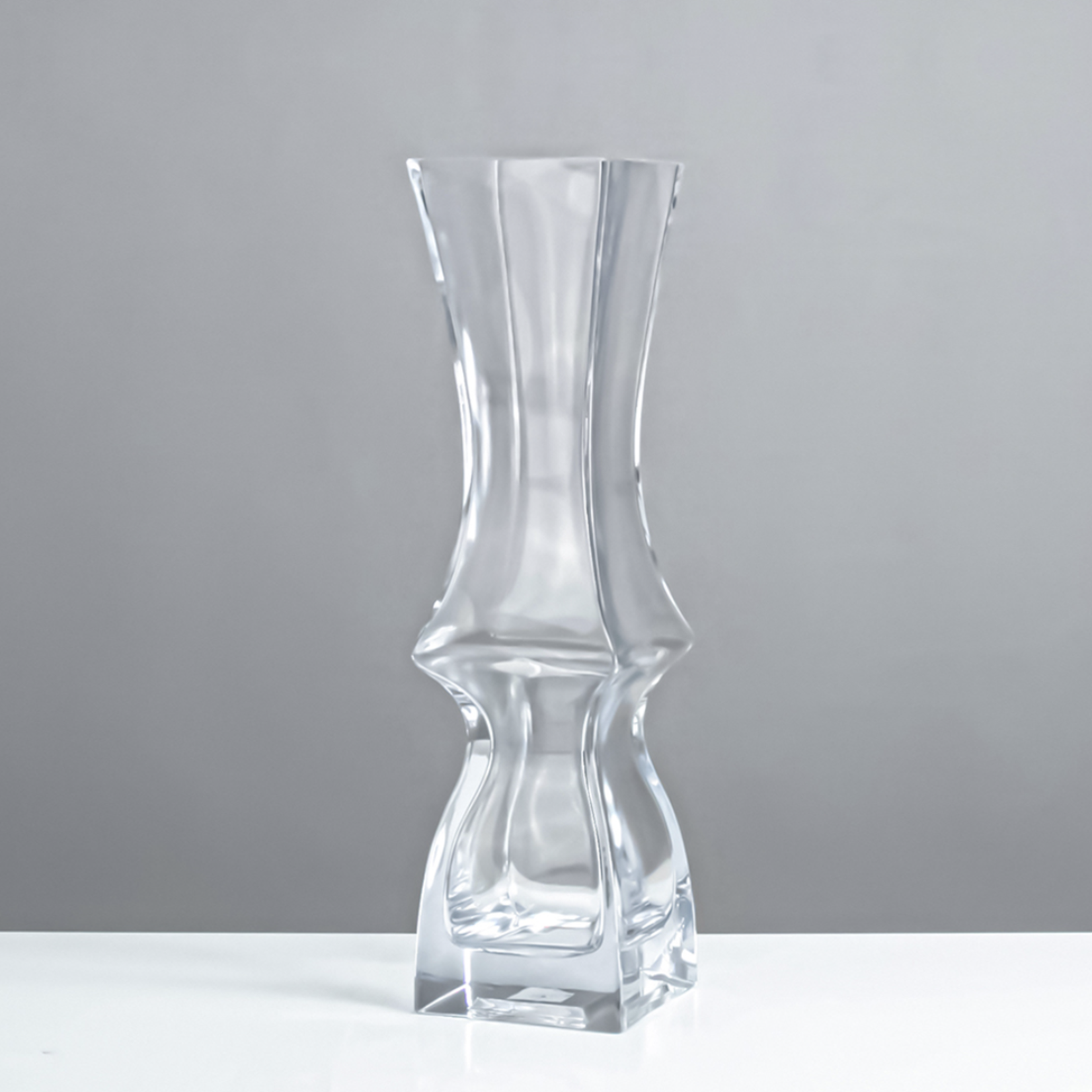 50% off was $16 now $8. 11.78”H X 3.25” DARIA CRYSTAL GLASS VASE