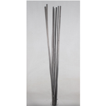 100 BLACK JUTE STICK, 6 PIECES, 100CM