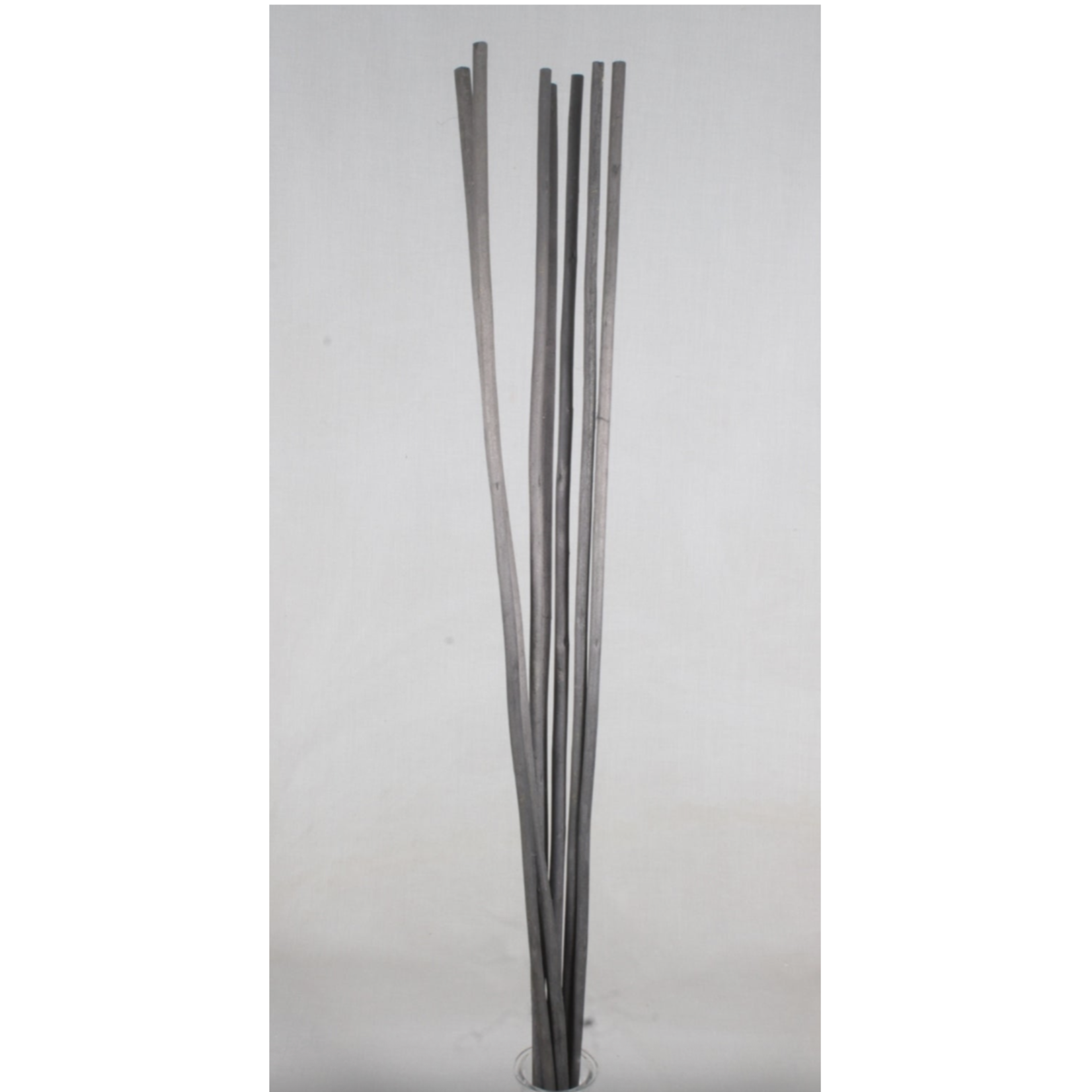 100 BLACK JUTE STICK, 6 PIECES, 100CM