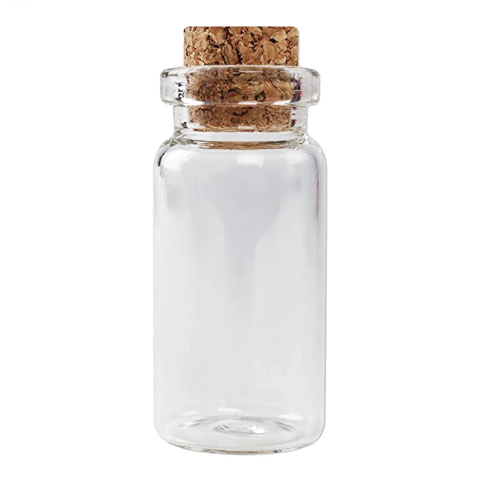 8PK MINI GLASS VIALS .75"H X 1.5"